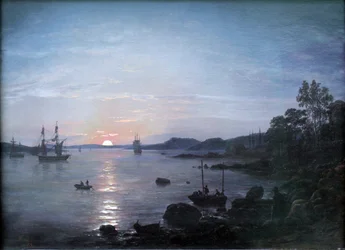 Fjord near Holmestrand